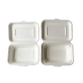 Sugarcane Food Container Umweltfreundliche Bagasse Clamshell